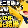 オール電化の冬の電気代が急増する原因が暖房と給湯であることを示すイラスト