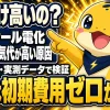 エネすけのキャラクターとともに、オール電化の電気代が高い原因を新築1年目の実測データで検証し、初期費用ゼロの対策を伝えるテキスト