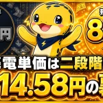 太陽光発電の売電単価が最初の4年は24円、残りの6年は8.3円へ下がる二段階の仕組みを示す図