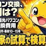 太陽光パワーコンディショナーの交換費用相場と交換時期をまとめた解説イメージ