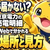東京電力の売電明細はWebで確認する。確認先は買取先で分かれる